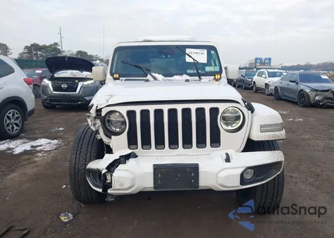 2021 Jeep Wrangler Unlimited High Altitude 4X4 z USA, uszkodzony, nr VIN 1C4HJXEG5MW853687